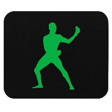 Discover Israel Adesanya Green Active Mouse Pads