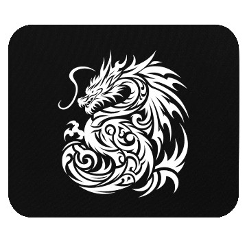 Discover Dragon T Tattoo Artistic Design Mouse Pads