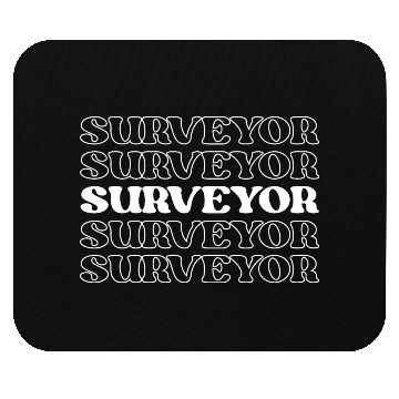 Discover Surveyor Mapper Land Surveyor Geospatial Expert Mouse Pads