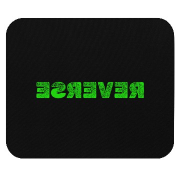 Discover Reverse (green design) Mouse Pads
