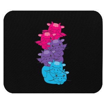 Discover Androgynous Flag Pride Lgbtq Cute Dragon Mouse Pads