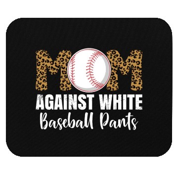 Discover Leopard Baseball Mom Mouse Pads