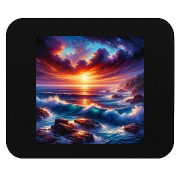 Discover Sunset Serenity Mouse Pads