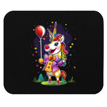 Discover Clown Unicorn Mouse Pads