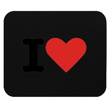 Discover I love you Mouse Pads
