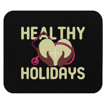 Discover Healthy Holidays Mouse Pads