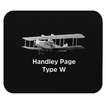Discover Handley Page Type W Aircraft Mouse Pads