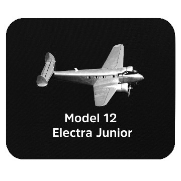 Discover Lockheed Model 12 Electra Junior Aircraft Mouse Pads
