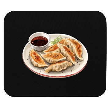 Discover Japanese Pan Fried Dumpling Gyoza Mouse Pads