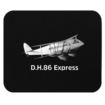 Discover de Havilland Express Aircraft model Mouse Pads