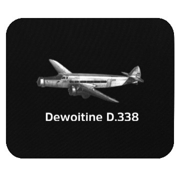 Discover Dewoitine D.338 Aircraft model Mouse Pads