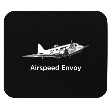 Discover Airspeed Envoy Transport aircraft Mouse Pads
