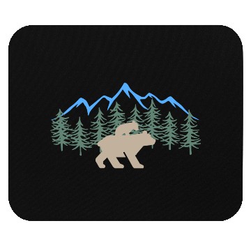 Discover Bears: Family Love Mouse Pads