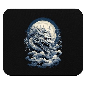 Discover Celestial Dragon Soar Mouse Pads