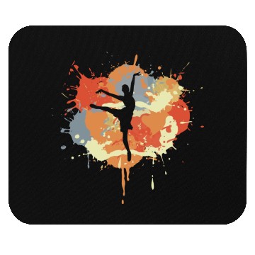 Discover Ballet Dancer Drawing Mouse Pads