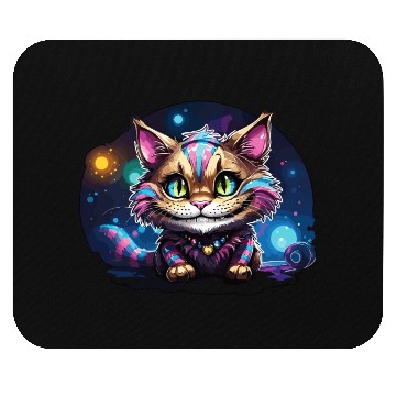 Discover Fantasy Cheshire Cat Smile, Alice in Wonderland Mouse Pads