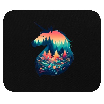 Discover Nature in Unicorn Pattern Mouse Pads