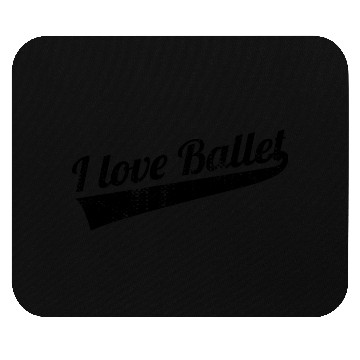 Discover Ballet Dancing Love Mouse Pads