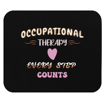 Discover Occupational Therapy OTEvery Step Counts Vintage Mouse Pads