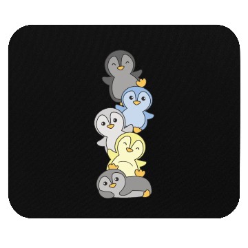 Discover Periboy Flag Pride Lgbtq Cute Penguin Stack Mouse Pads