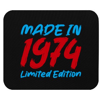Discover 1970s Retro Color Block Mouse Pads Design 1974