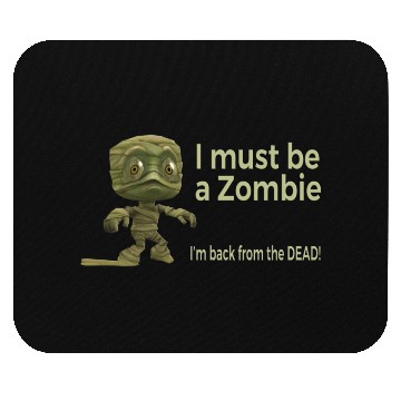 Discover Funny Zombie Motivation Gym Wear Mouse Pads