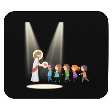 Discover sacred heart of jesus Mouse Pads