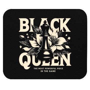 Discover Black Queen The Most Powerful Chess African USA Mouse Pads