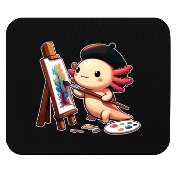 Discover Painter Art Artist Axolotl Mouse Pads