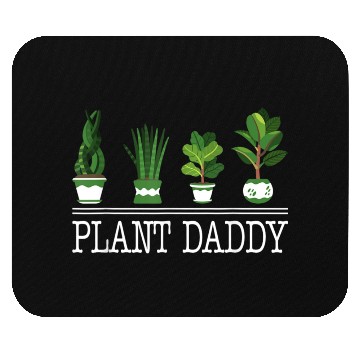 Discover Plants Lover Dad Gardener Mouse Pads