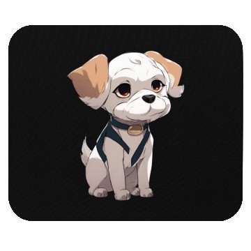 Discover "Golden Retriever Devotion: Embracing Loyalty Mouse Pads