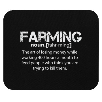Discover Farming Definition Noun Gift Mouse Pads