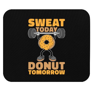 Discover Fitness Donut Donut Gym Mouse Pads