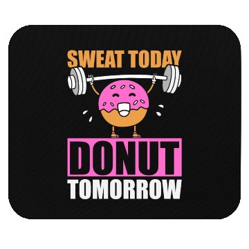 Discover Fitness Donut Donut Gym Mouse Pads