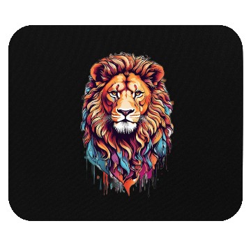 Discover lion Mouse Pads