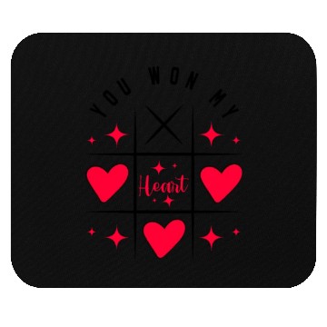 Discover You Won My Heart. Mouse Pads