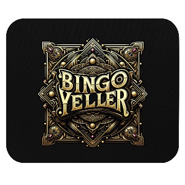 Discover Bingo Yeller 5 Mouse Pads