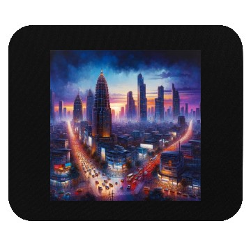 Discover Urban Twilight Mouse Pads