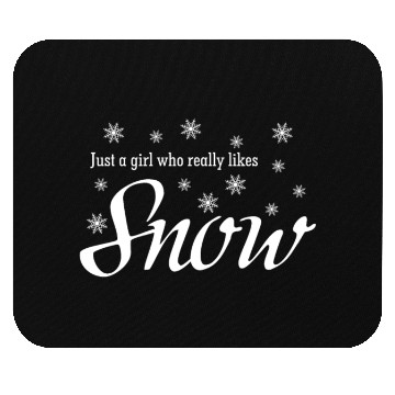 Discover Snow Winter Snowflake Snowflakes Mouse Pads