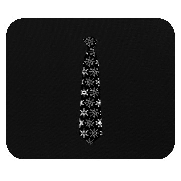 Discover Snowflakes Tie Snow Snowflake Mouse Pads