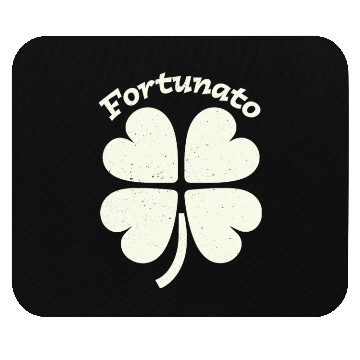 Discover Fortunato Emblem Distressed Four-Leaf Mouse Pads