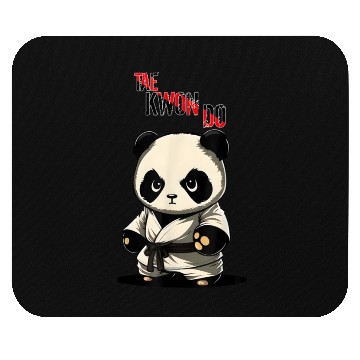 Discover Taekwondo Panda Korean Mma Tkd Mouse Pads