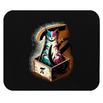 Discover Funny Pi Day 2024 3,14 Pi Number Symbol Math Mouse Pads