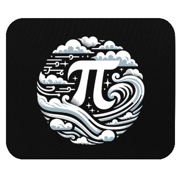 Discover Funny Pi Day 2024 3,14 Pi Number Symbol Math Mouse Pads