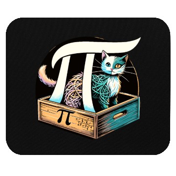 Discover Funny Pi Day 2024 3,14 Pi Number Symbol Math Mouse Pads