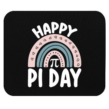 Discover Happy Pi Day Boho Rainbow Math Mathematic Mouse Pads
