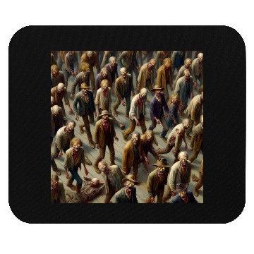 Discover Undead Zombie Horde 2 Mouse Pads