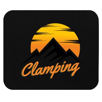 Discover Black mountain clamping Mouse Pads