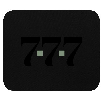 Discover Angel number 777 Mouse Pads
