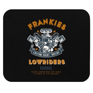 Discover Frankie's Lowrider Haven Mouse Pads